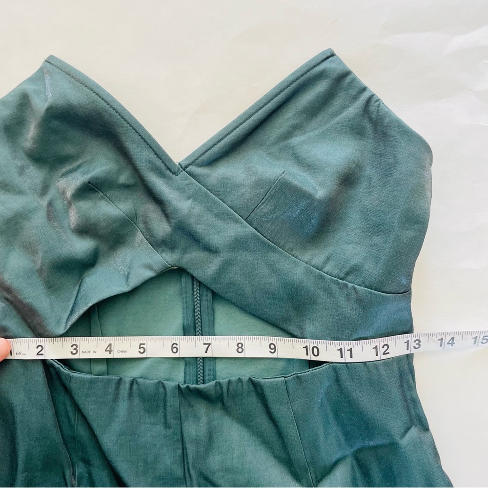 About Us Green Shine Jumpsuit - Picture 13 of 13